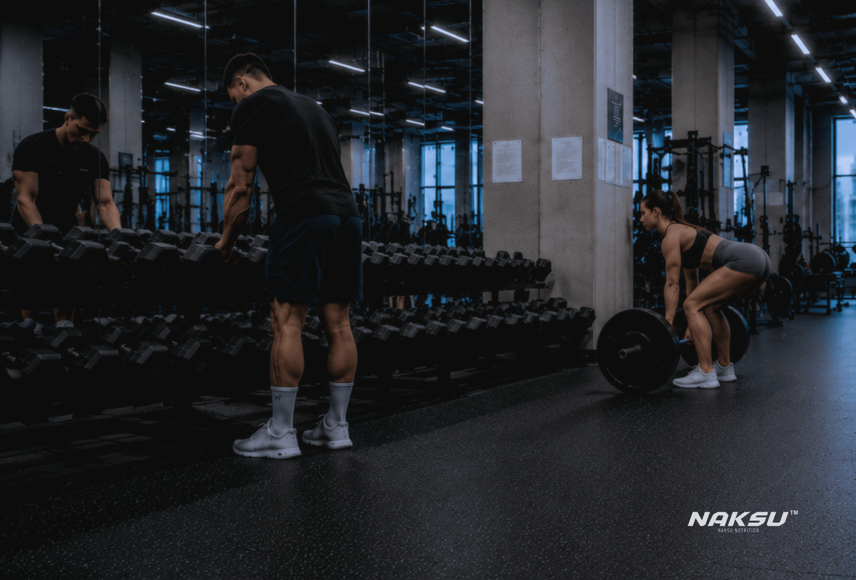 Fortschritt entsteht durch Disziplin, Routine und den Willen, immer weiterzumachen. Dafür steht NAKSU. Naksu Nutrition.